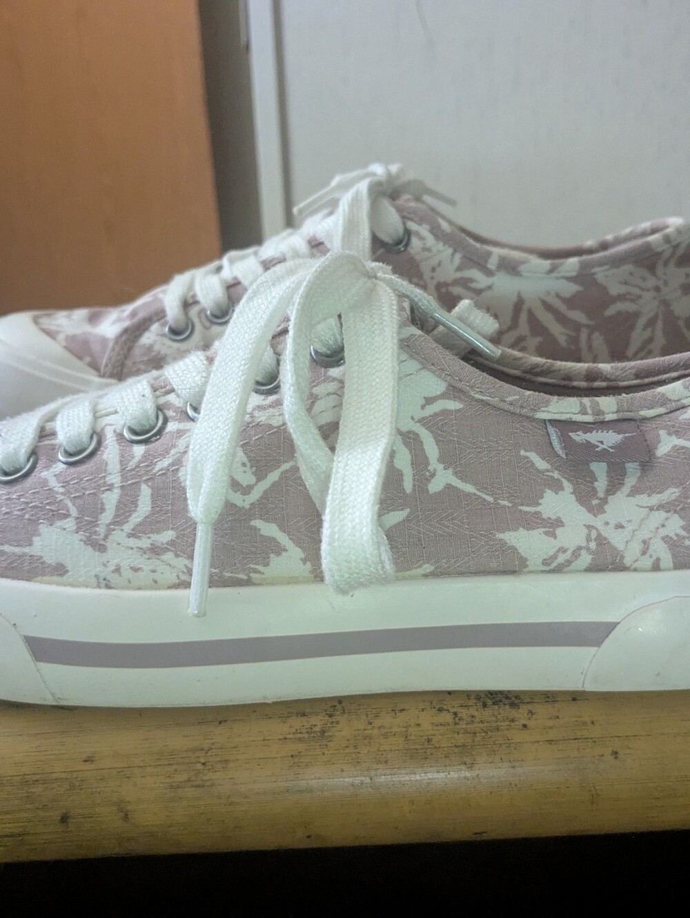 Rocket Dog Pink Palm Sneakers